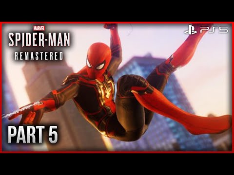 SPIDER-MAN REMASTERED PS5 Walkthrough Gameplay - Part 5 (Playstation 5)