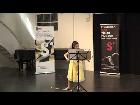 Michel Petrossian, "Stilleven" - Marina Wako, violin (14 years old, Japan)