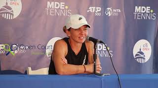 Simona Halep talks about the Mouratoglou adventure