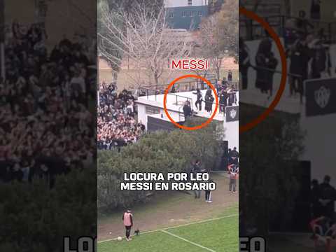 La reacción de la gente al ver a Messi es una locura 🤯