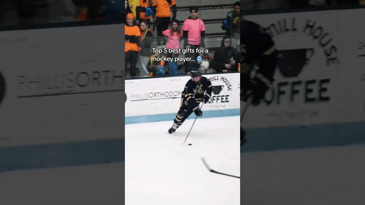 Top 5 gifts for a hockey player 🏒🧊#icehockey #hockey #nhl #hockeyfan