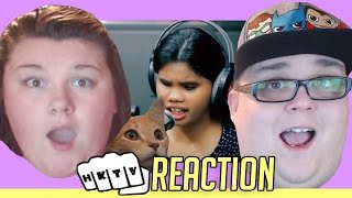 Alienette performs "I'll Be There" (Jackson 5) LIVE on Wish 107.5 Bus REACTION!! 🔥