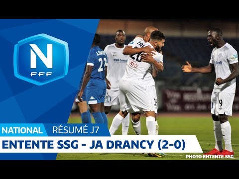J7 : Entente SSG - JA Drancy (2-0), le résumé I National FFF 2018-2019