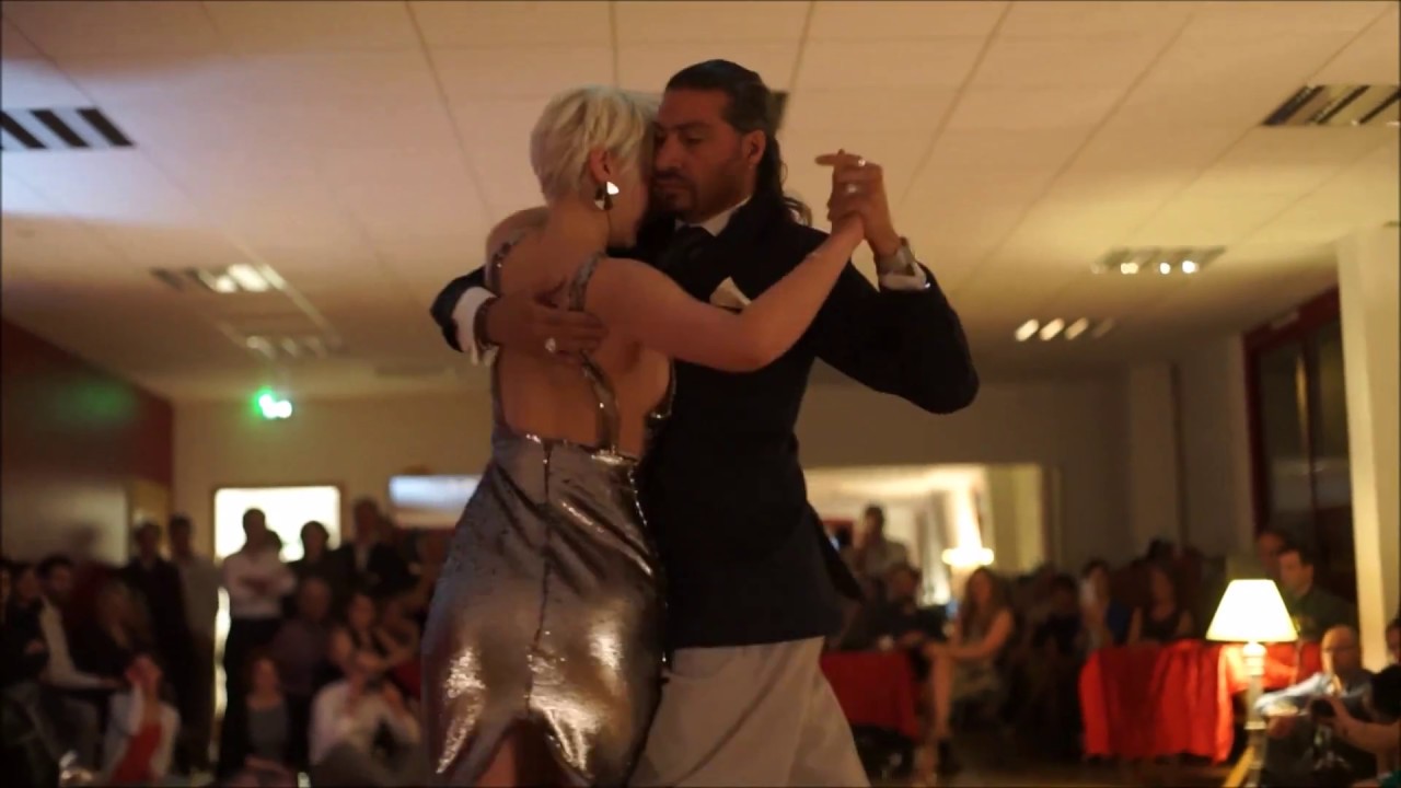 Aurore Chadoin & Enzo Hoces - Démo 4 fév 2017 à Dijon chez Tango d'Or - 1/4