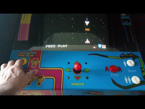 Namco 20 year reunion Arcade Cabinet Ms Pac-Man,Galaga and Pac-Man 1981