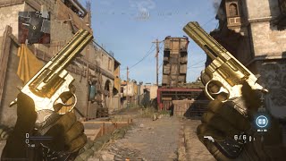 Unlocking gold for the .357 with akimbo snakeshot class setup - Road to Damascus - (MW)