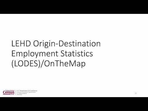 Recent Updates to LODES and OnTheMap