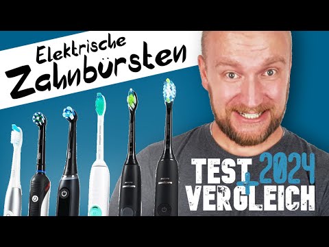 Elektrische Zahnbürsten Test 2024 ► Rotations- & Schallzahnbürsten im Test ✅ Oral-B vs. Philips