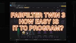 Video thumbnail for Fabfilter Twin 3 - How Easy Is It To Program? by Production Expert