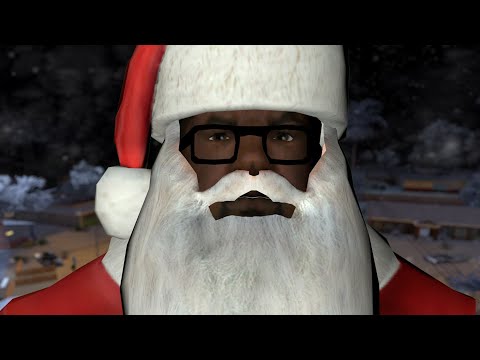 SMOKE BECOMES SANTA CLAUS - GTA San Andreas Loquendo