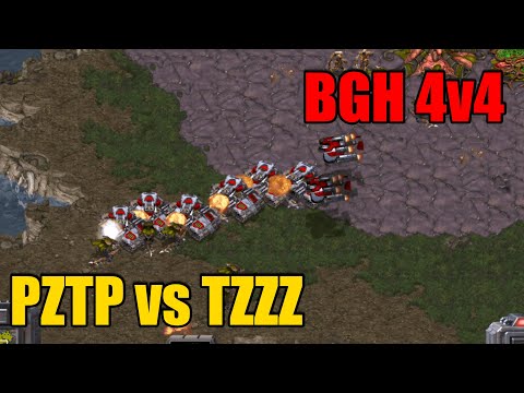StarCraft BGH 4v4 - Big Game Hunters