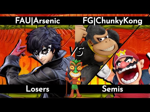 FAU | Arsenic (Joker) vs. FG | ChunkyKong (Donkey Kong/Wario) - LSF | Bula Smash 19 SSBU (6/14/2022)