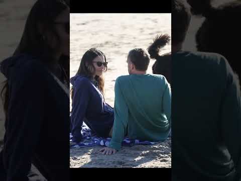 Jordana Brewster & Mason Morfit Cuddling In Beach #shorts