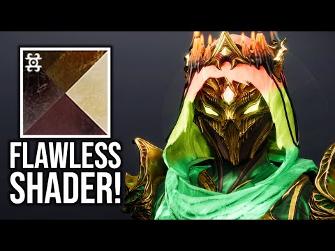 NEW Trials Flawless Shader Is Amazing! Unique RGB Glow! - Season of the Deep