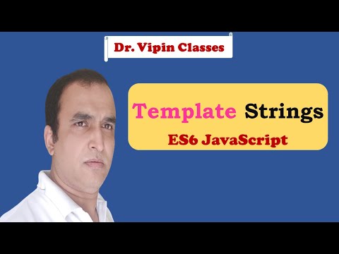 Javascript Es6 Tutorial 1 Template Literals