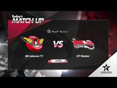 SKT vs KT Highlights Game 4 Playoffs Round 2 LCK Summer 2016 SK telecom T1 vs KT Rolster G4