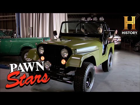 $7,300 INVESTMENT in 1973 Jeep CJ-5 (Season 3) | Pawn Stars