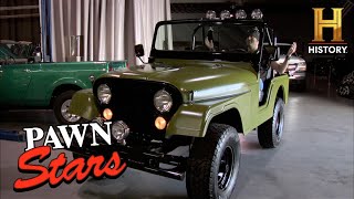 $7,300 INVESTMENT in 1973 Jeep CJ-5 (Season 3) | Pawn Stars