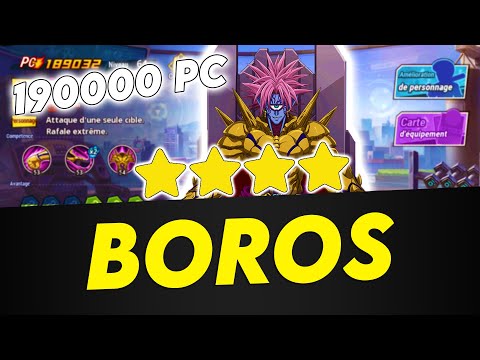 JE MONTE BOROS 4 ETOILES LEGENDAIRE ET LE TEST - ONE PUNCH MAN THE STRONGEST