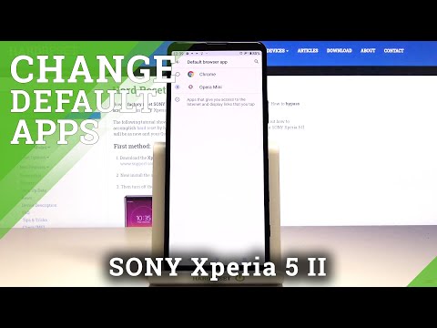 How to Change Default Browser in SONY Xperia 5 II – Set Up Default Browser