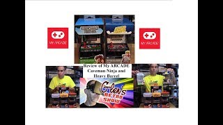 MyArcade Caveman Ninja and Heavy Barrel - unboxing and review
