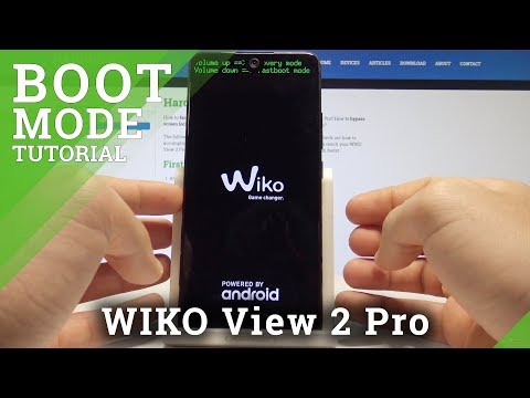 How to Boot Mode on WIKO View 2 Pro - Bootloader Mode