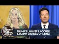 Trump's Lawyers Accuse Stormy Daniels of Lying, Trump Faces Potential Jail Time Behind Courtroom