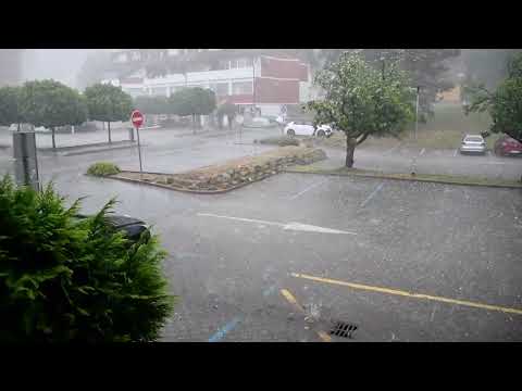 Lendavainfo.CoM // Nevihta s točo - Lendava (25.5.2022)