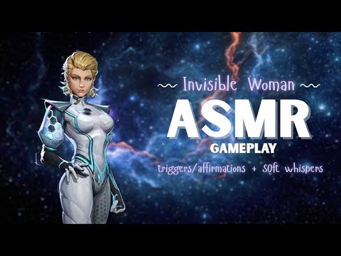 𖦹 Invisible Woman ranked ASMR gameplay 𖦹 tingles + affirmations ❤︎ Marvel Rivals ASMR ❤︎