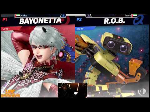 PFF1: Prado (ROB) vs Kailex (C. Falcon, Richter, Incineroar, Bayonetta) - LR8