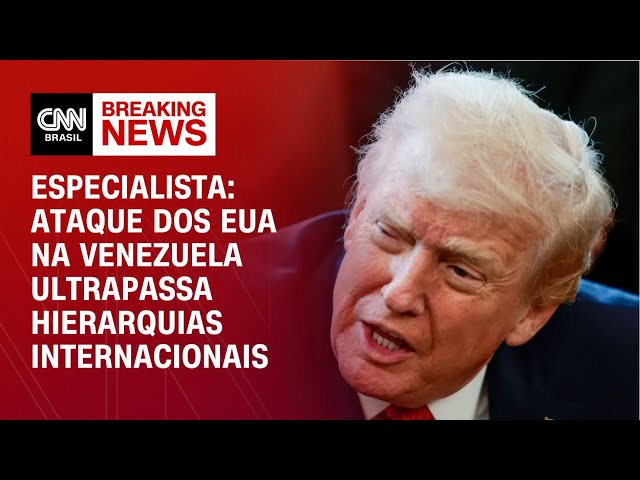 Especialista avalia que ataque dos EUA na Venezuela ultrapassa hierarquias internacionais | CNN
