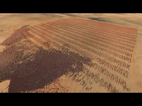 14.400 SPEAR THROWERS vs 19.200 PRAETORIAN GUARDS - Total War ROME 2