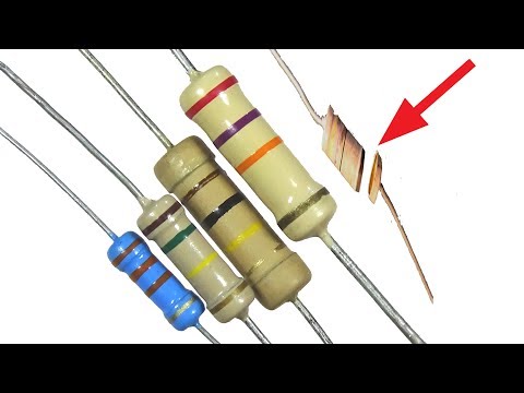 How to make a Resistor, convert resistor value, diy idea Video