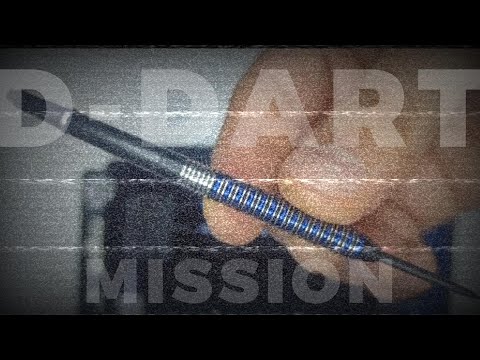 (D DART STORE) MISSION STEEL TIP DART - 22G/24G M2 NIGHTFALL 90% Tungsten Steel Darts