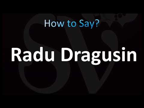How to Pronounce Radu Dragusin (CORRECTLY!)