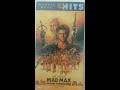 Opening To Mad Max Beyond Thunderdome 1998 VHS Warner Bros HITS Print