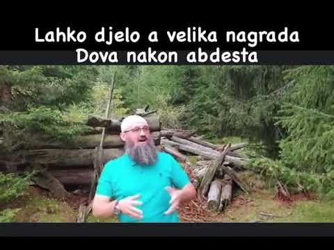 Lahko djelo a velika nagrada - Dova nakon abdesta - mr. Elvedin pezić