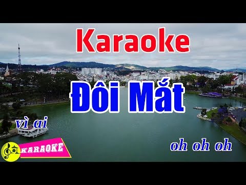 Đôi Mắt - Karaoke HD || Beat Chuẩn ➤ Bến Thành Audio Video