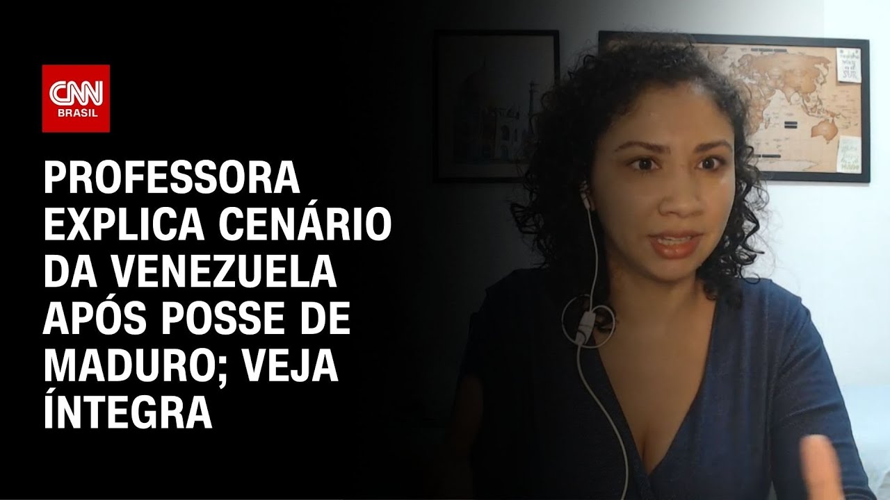 Professora explica cenário da Venezuela após posse de Maduro; veja íntegra  | AGORA CNN