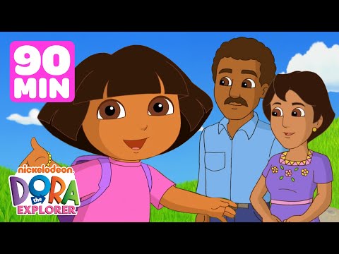 Dora the Explorer's Family & Friend Adventures! #2 💕 90 Minutes | Dora & Friends