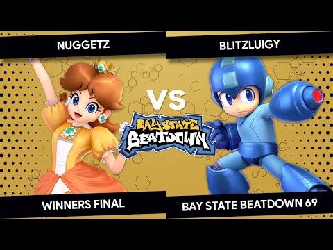 Bay State Beatdown 69 - Blitzluigy (Mega Man) vs. Nuggetz (Daisy) - Winners Final