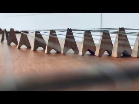 Die Naturtonreihe am Monochord veranschaulicht