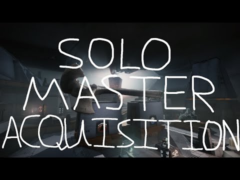 Solo Master Acquisition | Void Warlock | Renegades | Destiny 2