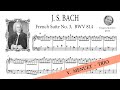 J S Bach French Suite No 3 In B Minor BWV 814 Menuet Trio With Score Yevgeny Morozov Piano