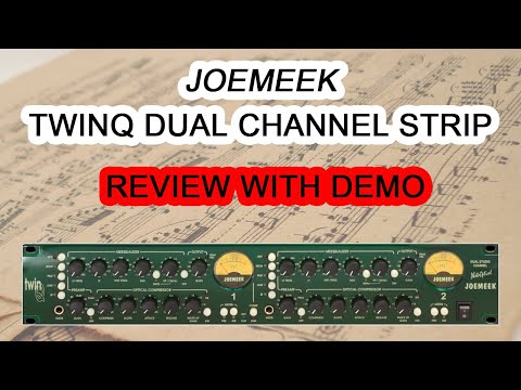 Joemeek twinQ Dual Studio Channel Strip 2000s - Green image 14