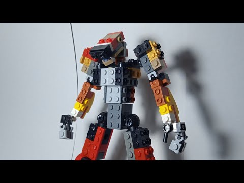 Lego mech frame tutorial. Каркас для меха инструкция.