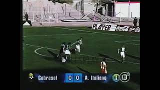 Cobresal 0 - 0 Audax Italiano | Campeonato Nacional 1999