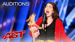 Download lagu Pam Performs 'All by Myself' with Her Incredible Singing Dog Casper - America's Got Talent 2021 mp3 Download lagu Pam Performs 'All by Myself' with Her Incredible Singing Dog Casper - America's Got Talent 2021 mp3