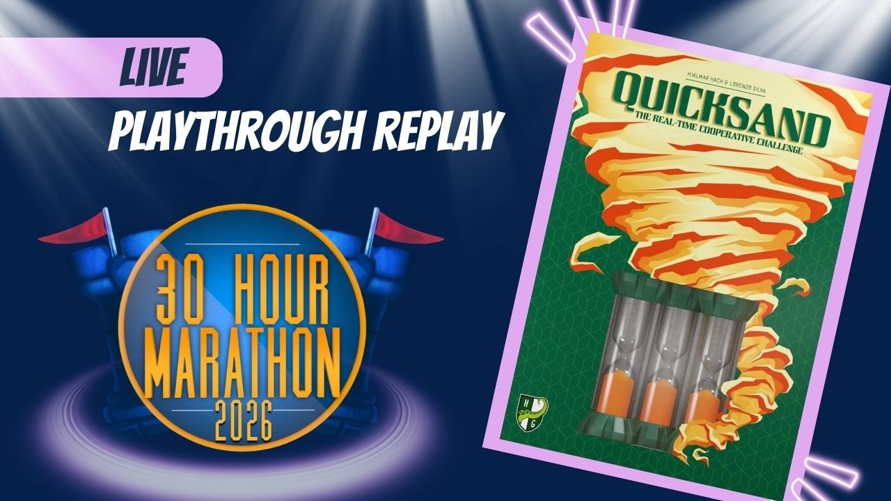 Quicksand Live Replay - 30 Hour Marathon
