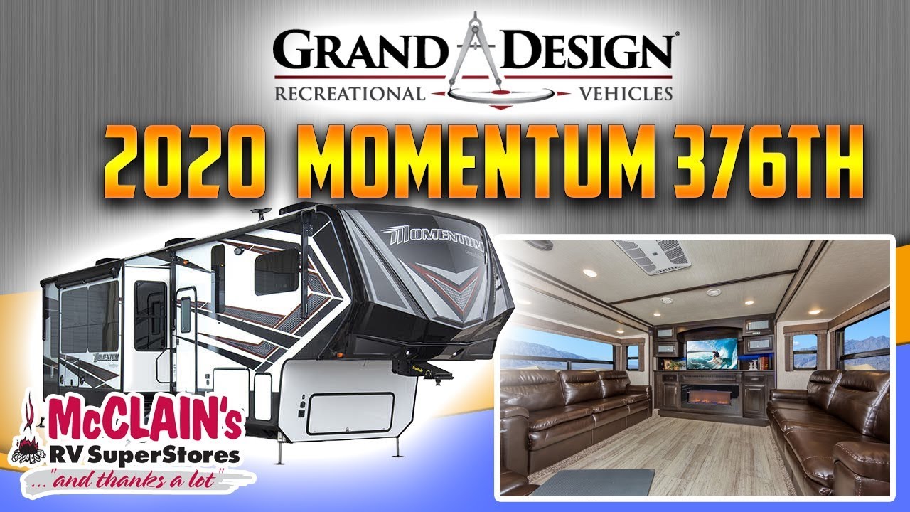 A photo of this 2020 Grand Design MOMENTUM 376TH